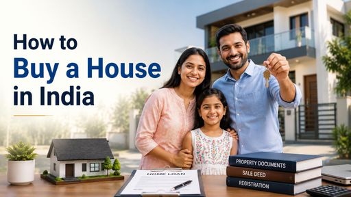 Complete house buying process in India covering planning, property checks, legal verification, and ownership
