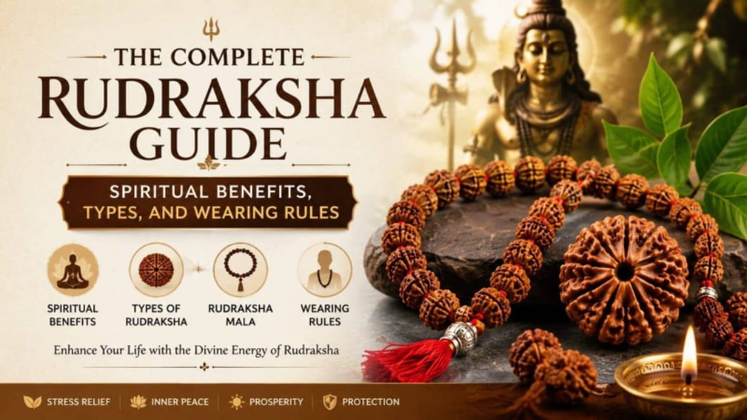 complete-rudraksha-guide Complete Rudraksha guide with Lord Shiva and Rudraksha malas.