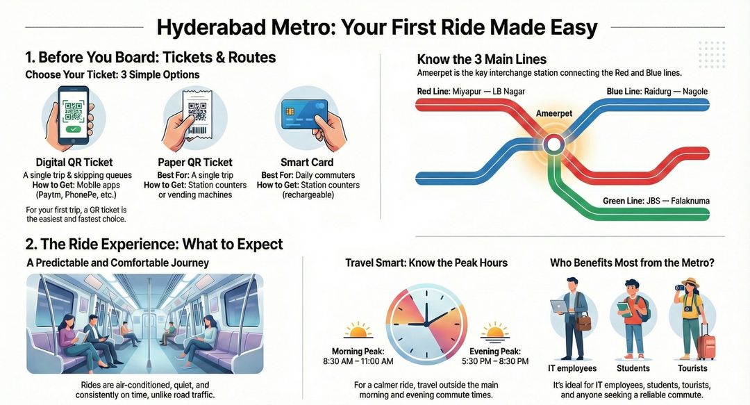 Hyderabad Metro Connectivity Guide: Which Areas Are Well-Connected and Which Still Aren’t