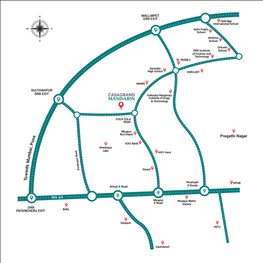 route map
