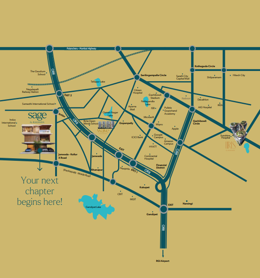 route map