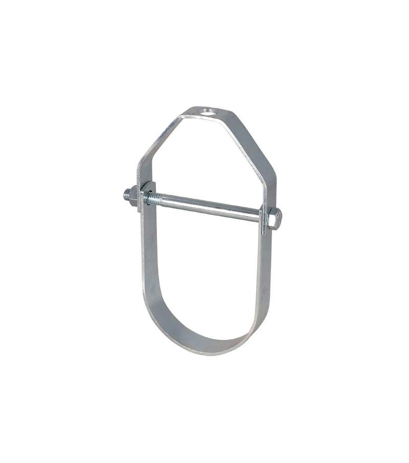 Highcraft Light Duty Clevis Hanger – Electro Galvanized Steel, Single Pack, Pipe Hanger Accessory