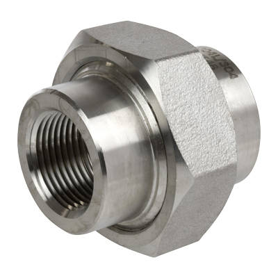 304/L Stainless Steel 3000# Forged Threaded Union | ASC