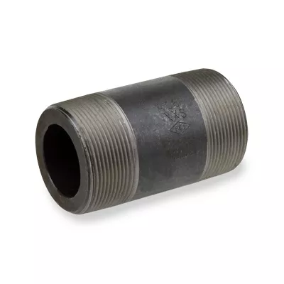 thumbnail image 2 of SM 4" X 6" Schedule 40 Welded Black Steel Pipe Nipple - NPT Threaded Both Ends 2 of 6
