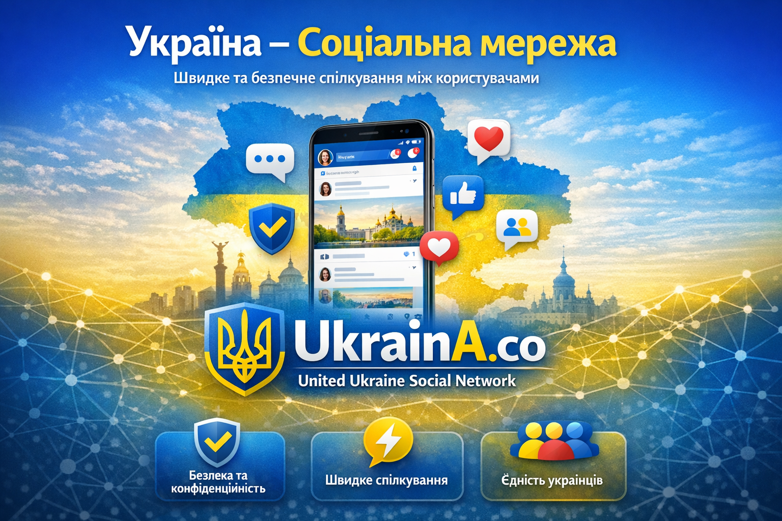 Ukraina - Українська соціальна мережа