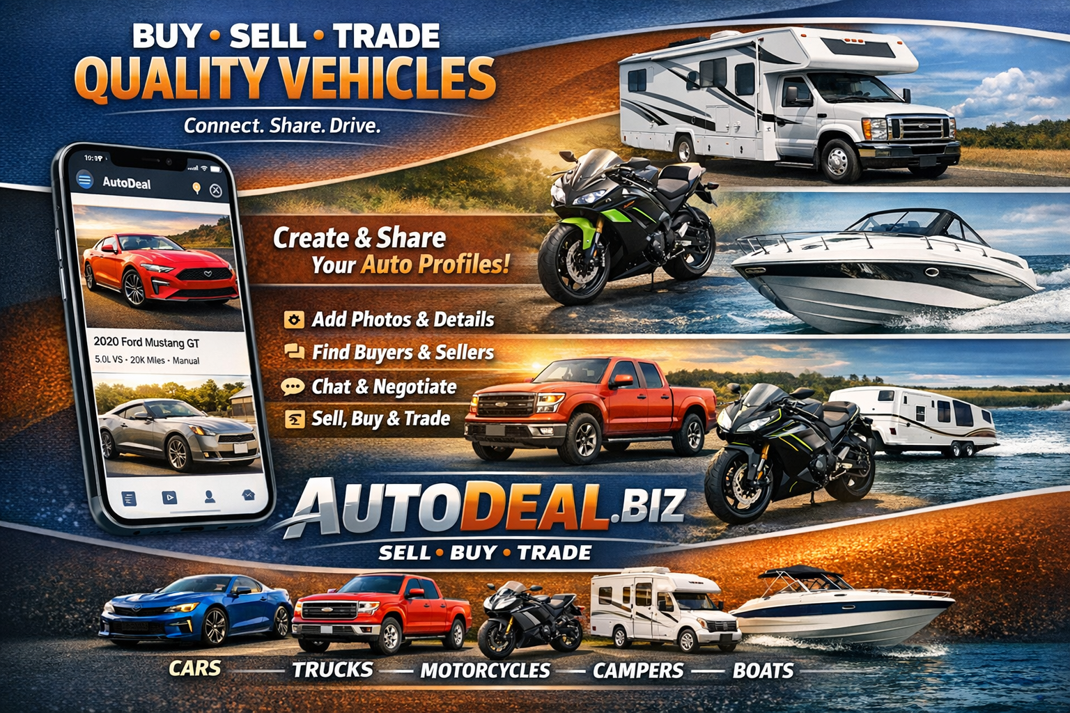 AutoDeal Vehicles Automotive Marketplace Network
