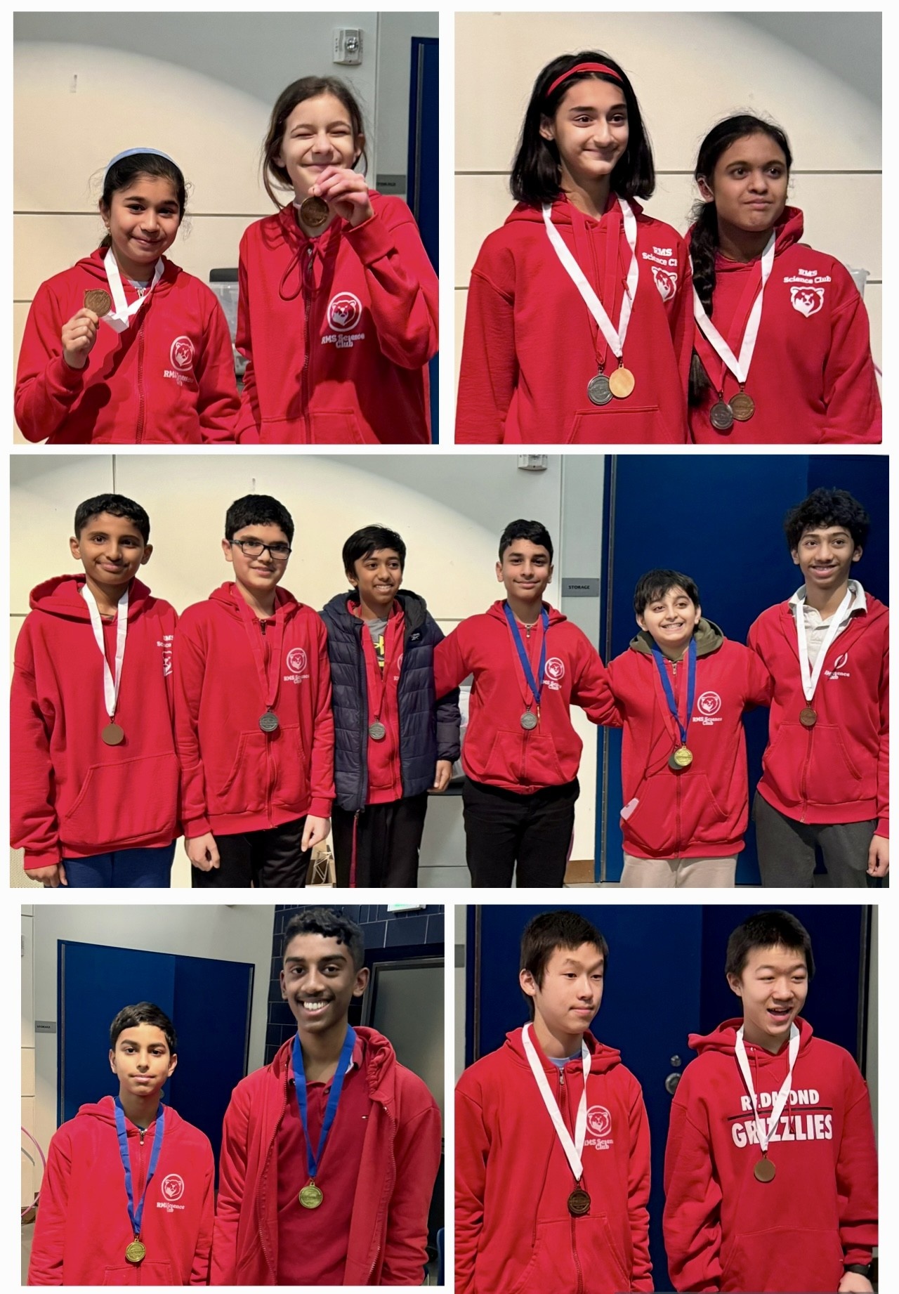 Science Olympiad medalists