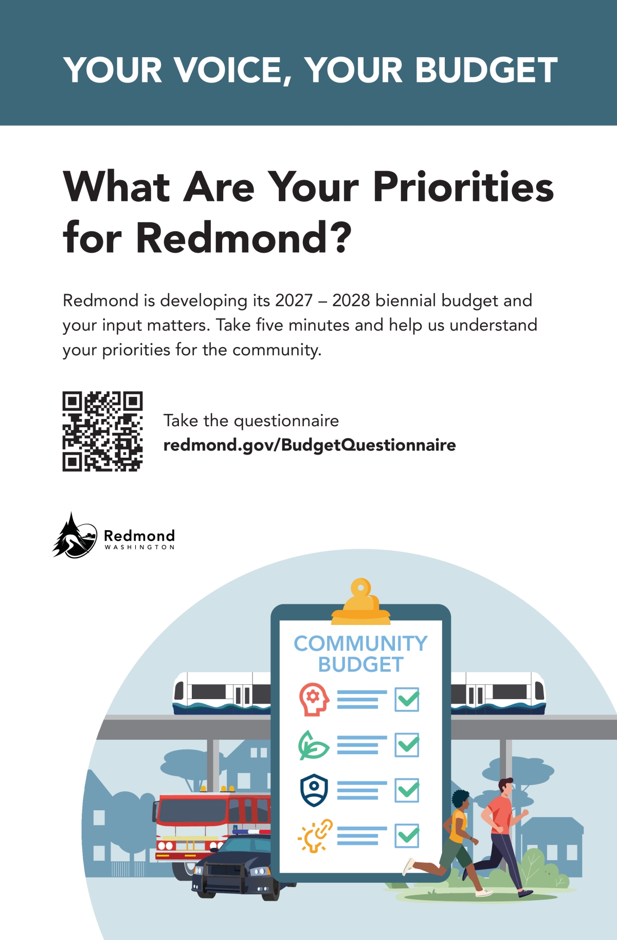 City of Redmond Budget Questionnaire