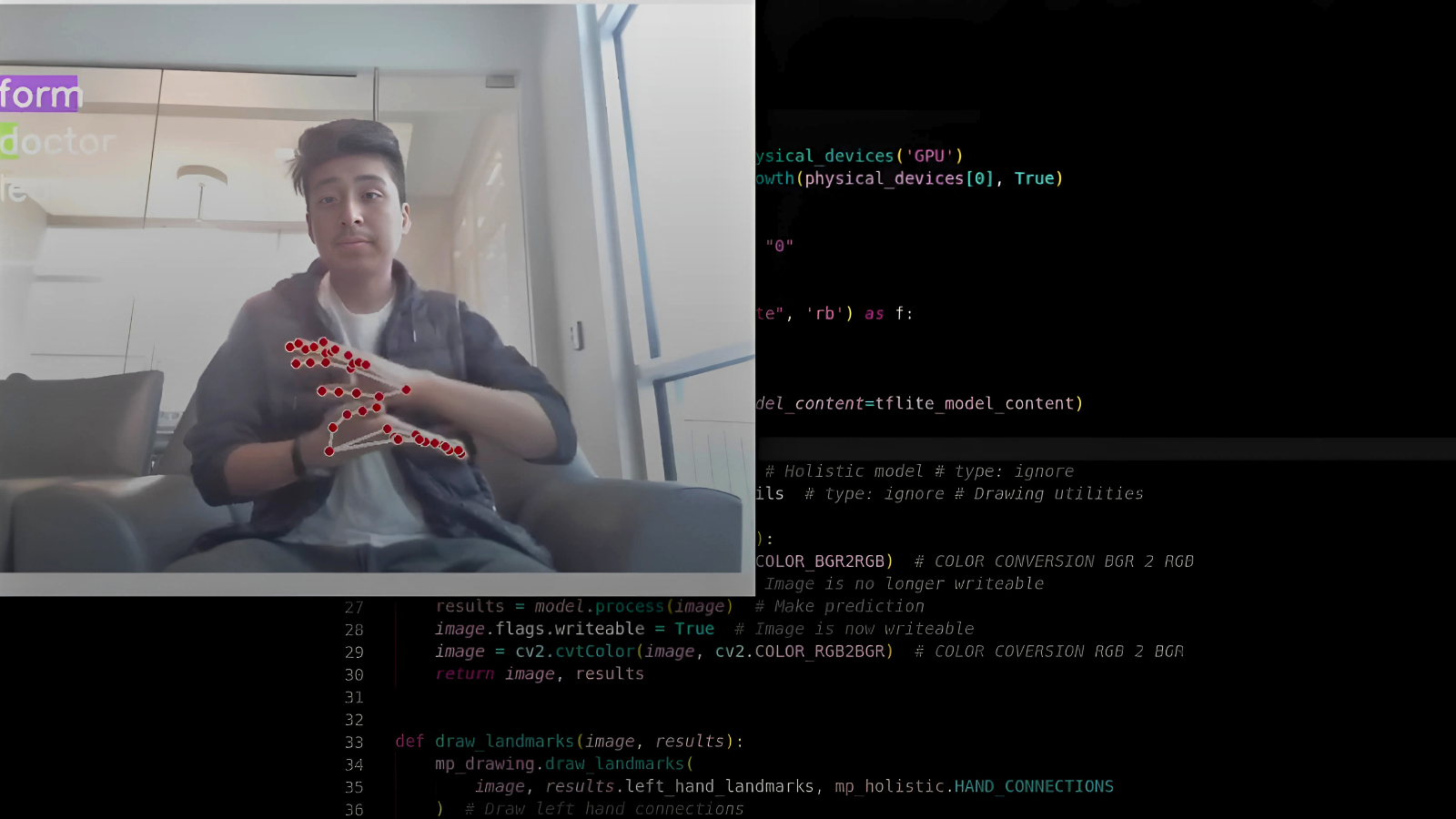 Utah high schooler Alex Antonio Hernandez Juarez, 17, demonstrating his project “Translating ASL Through Machine Learning” for the 2024 National STEM Festival. © EXPLR