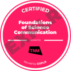 Foundations of Science Communication Badge