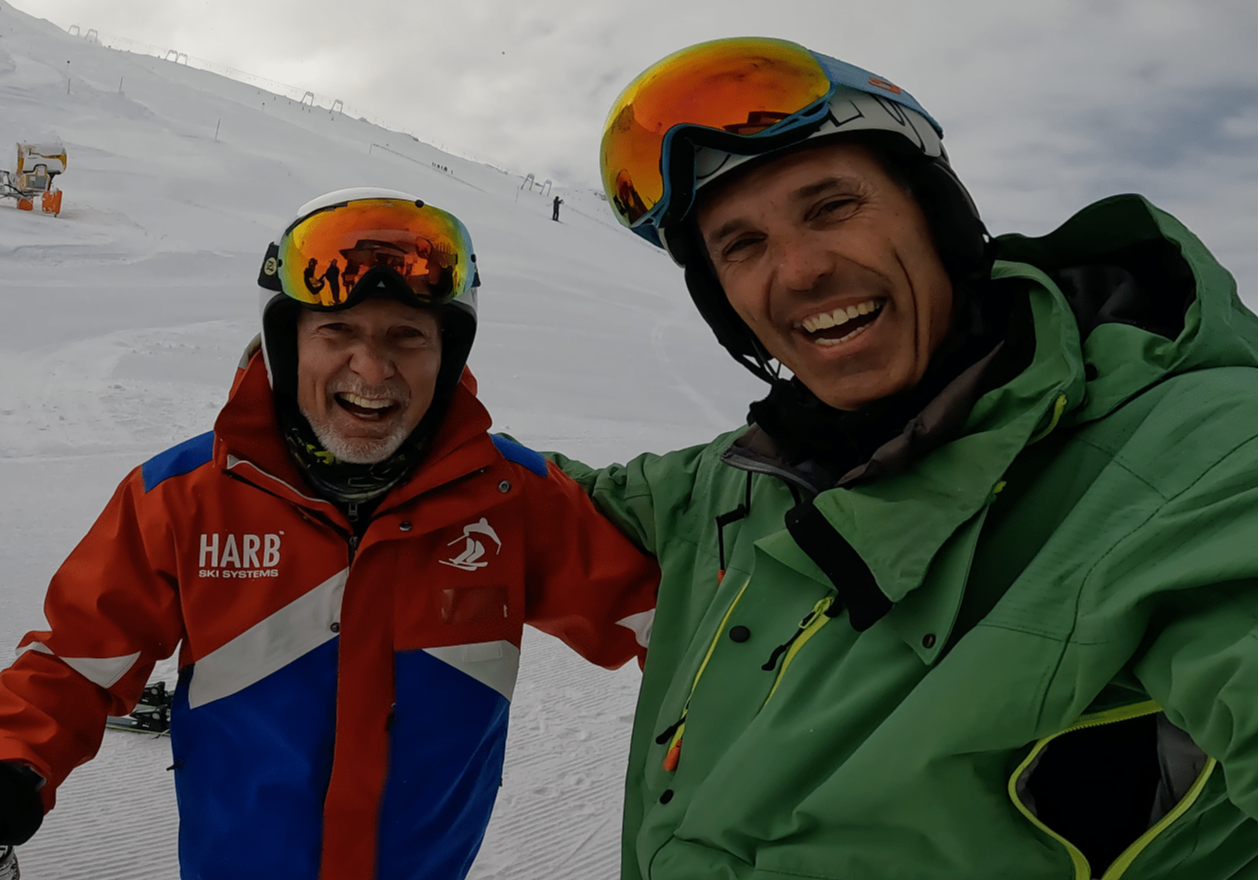 Morgan Petitniot avec Harald Harb