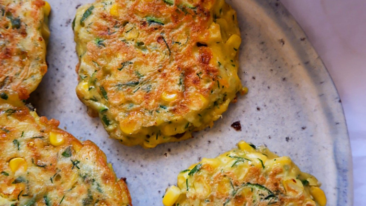 NEW | Cheesy Corn Fritters