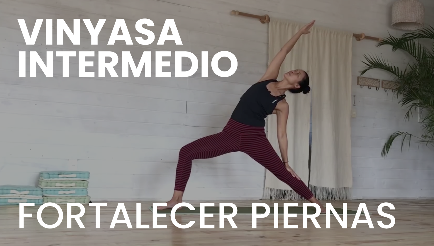 Yoga con ejercicios para fortalecer las piernas