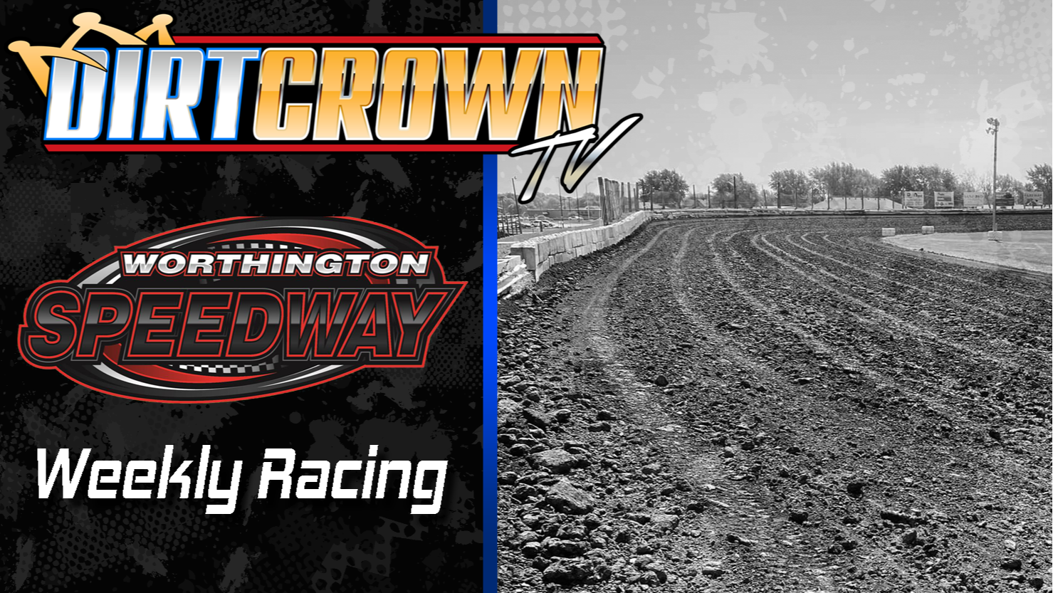 Live: 8/16/25 Steve Bents Trucking brings you Hall of Fame night featuring the Hobby Stock Dirt Crown Showdown Worthington Speedway