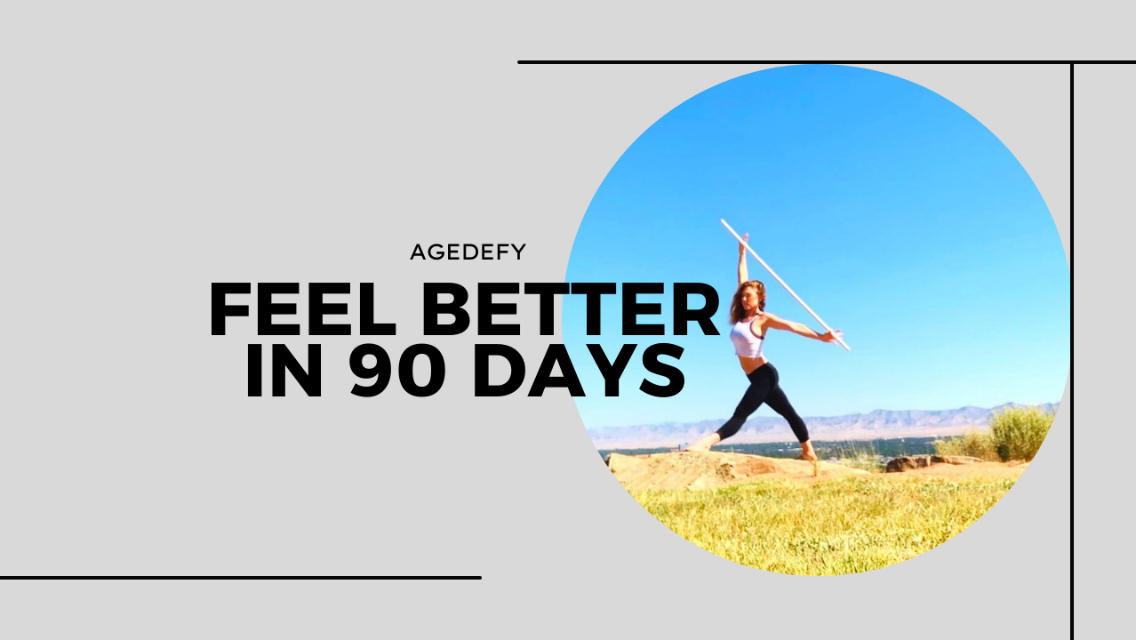 The more you move, the better you feel.