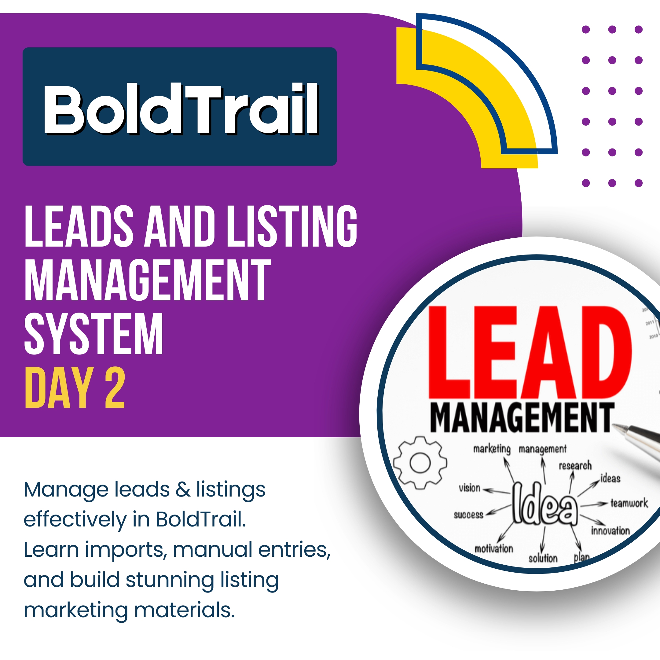 Smart CRM and Listing Management ModulePart 2