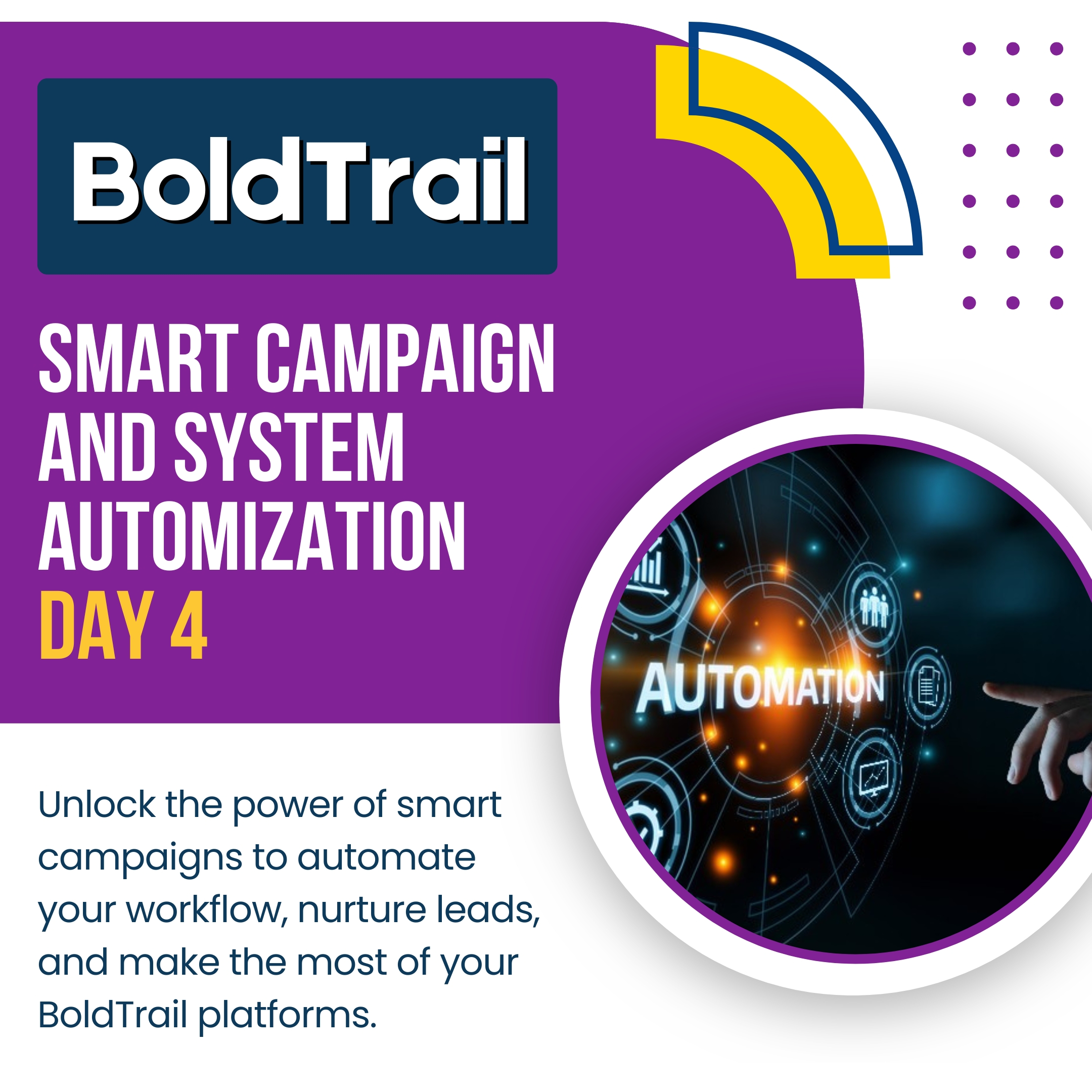Smart Campaigns and System Automation ToolsPart 4
