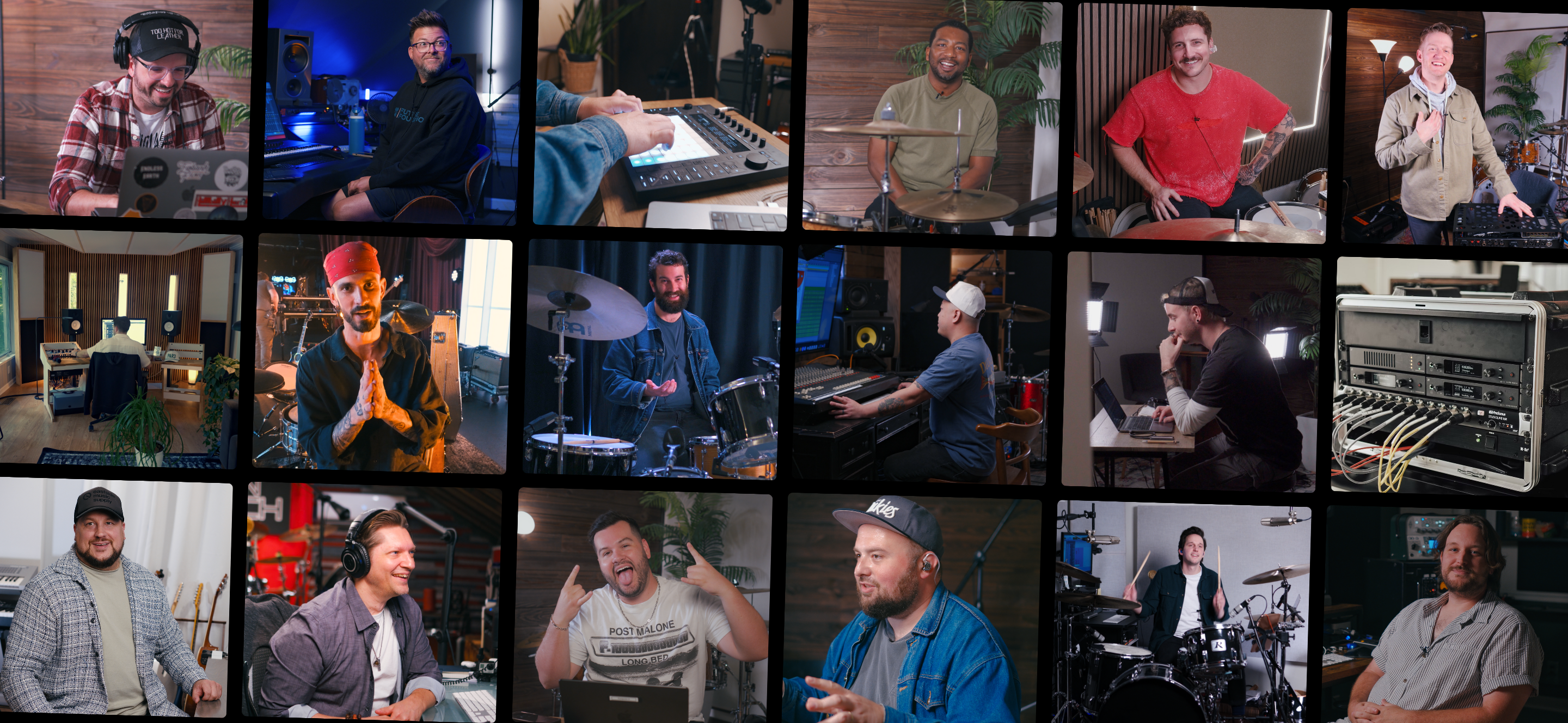 Master Drum Production and Live Playback