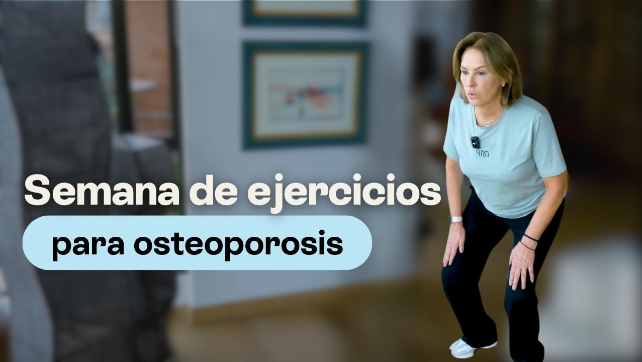 Semana de ejercicios para osteoporosis 