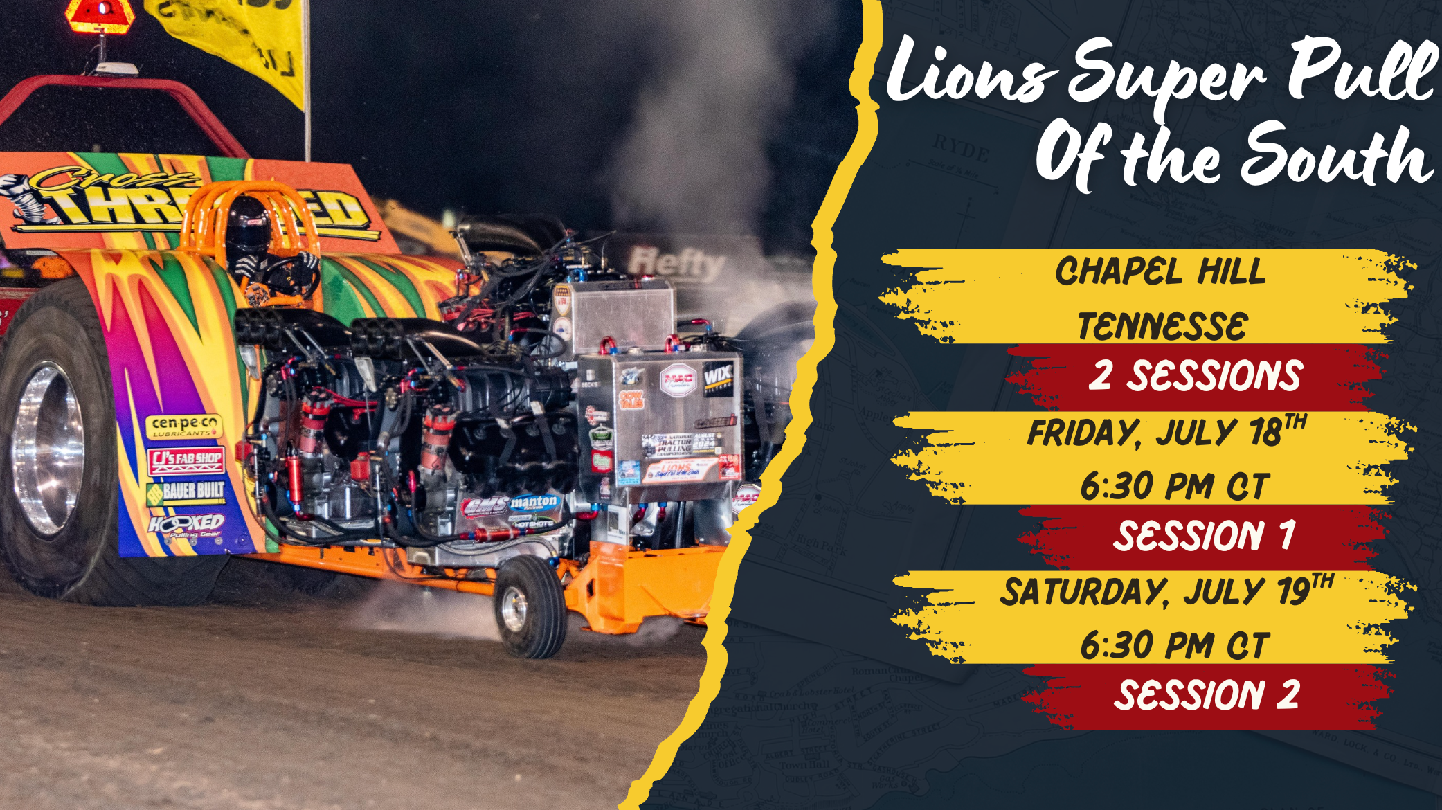 Coming Soon! Lions Super Pull of the South!