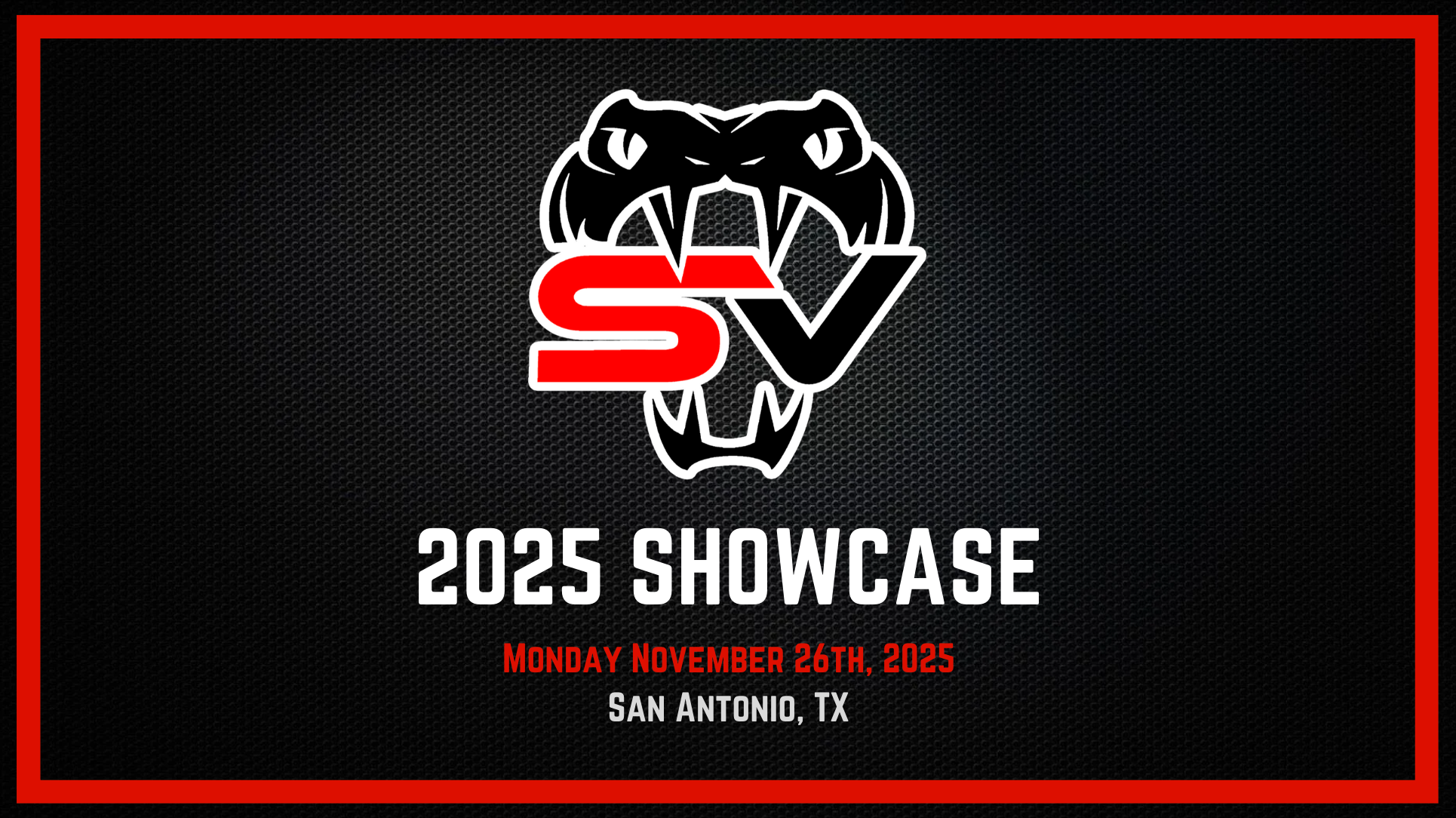 Stars Vipers Showcase
