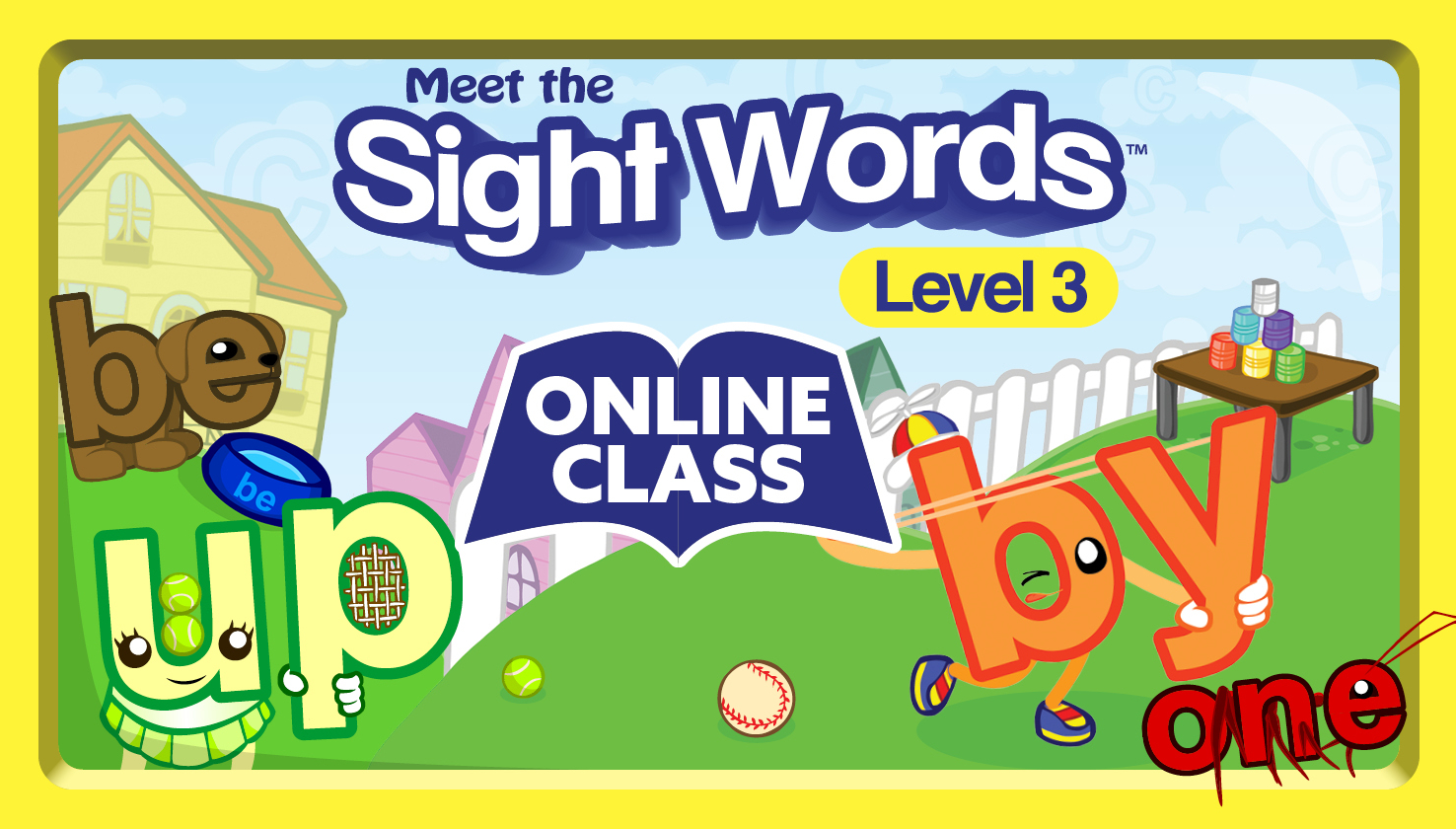 Meet the Sight Words Level 3 | Online Class