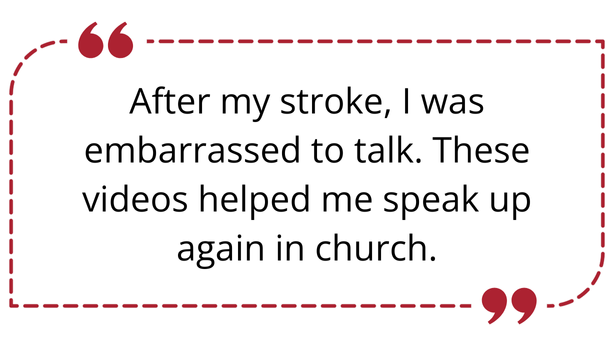 M.R., stroke survivor
