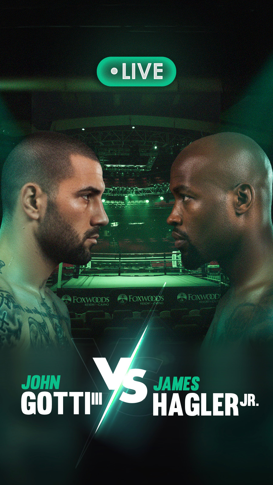 Bloodline: Gotti v. HaglerWatch It LIVE10.11.25 | 7PM ET