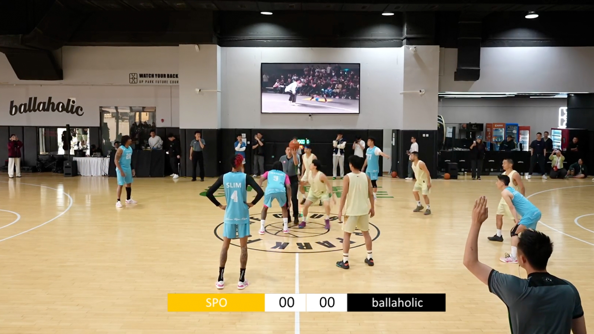 ライブ配信アーカイブ】TEAM ballaholic vs TEAM SPO 3on3 FULL GAME 
