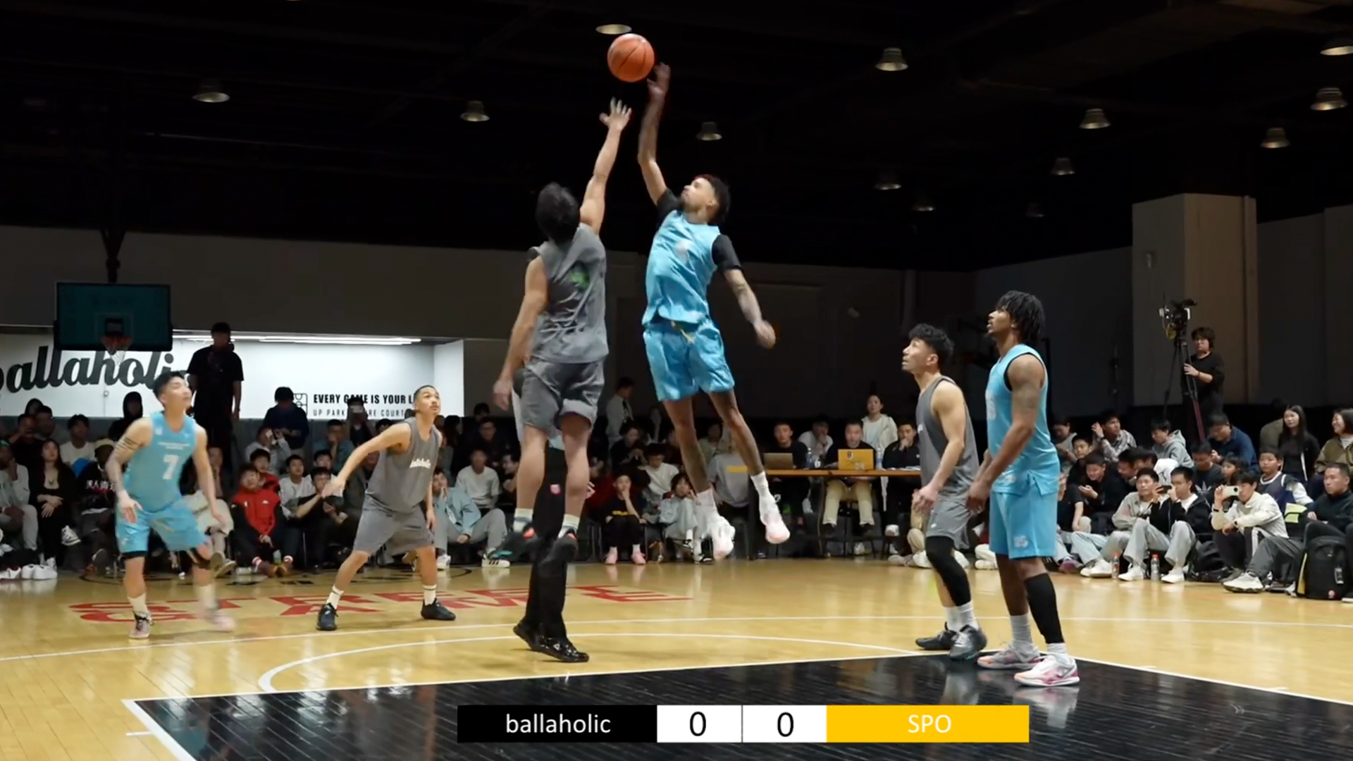ライブ配信アーカイブ】TEAM ballaholic vs TEAM SPO 5on5 FULL