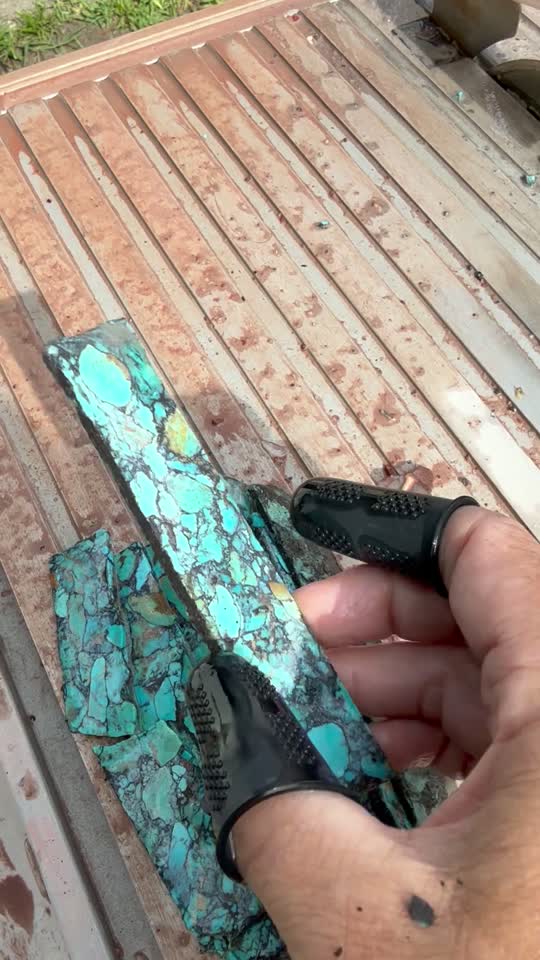Kingman Turquoise Composite With Matrix