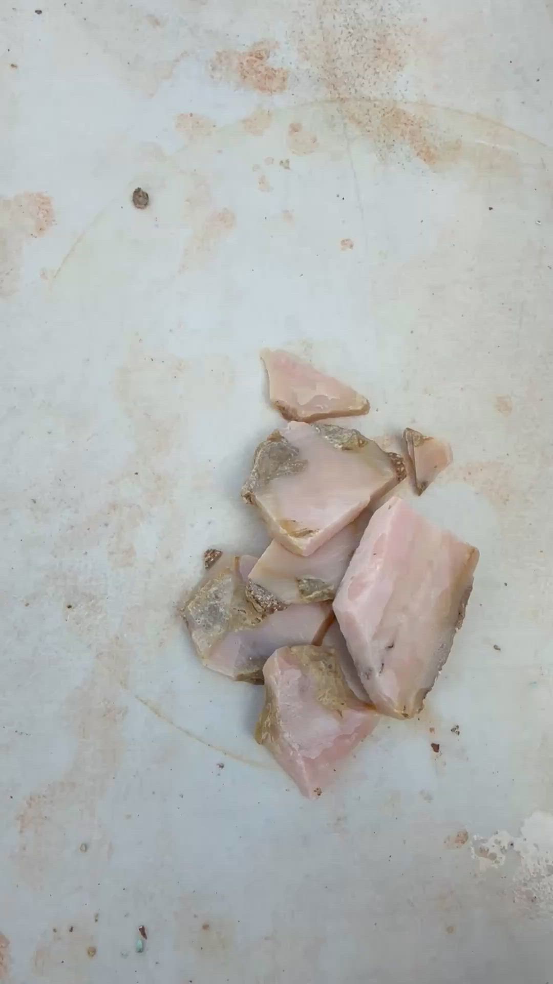 Raw Pink Opal Slice Review