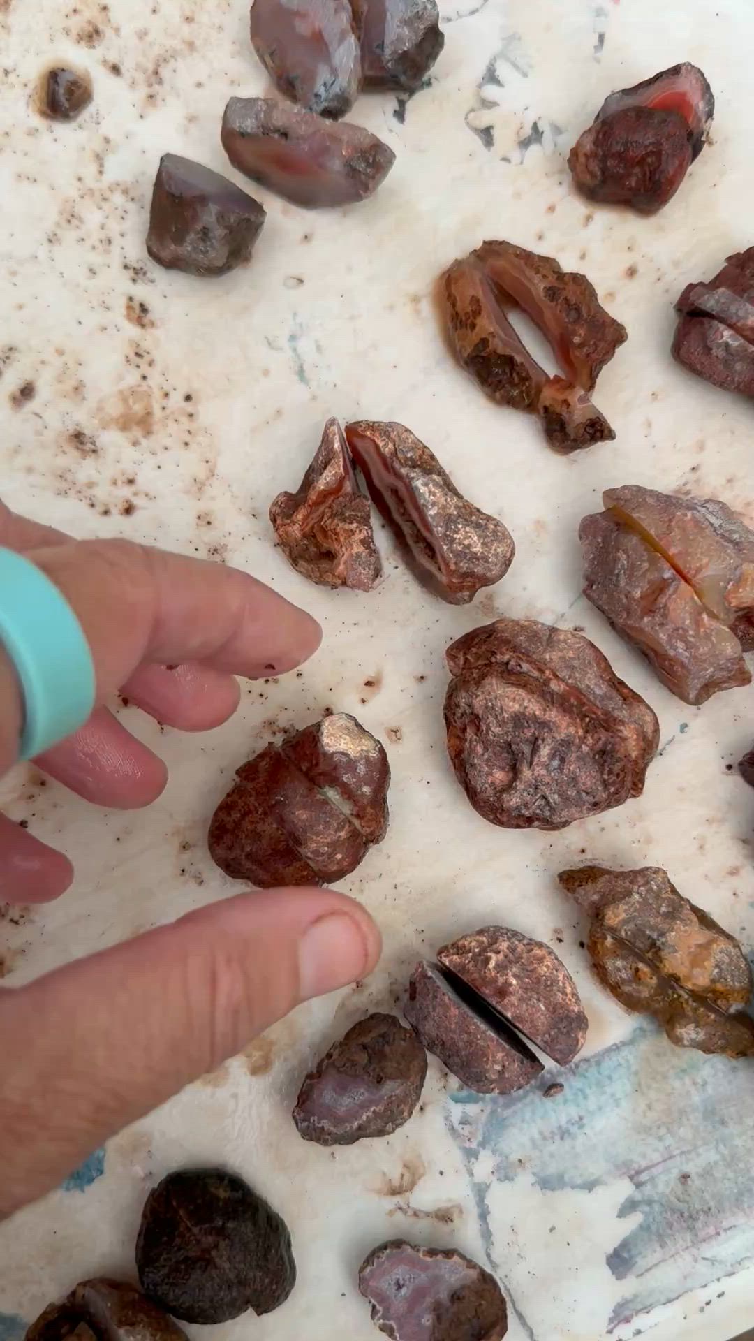 Malawi Agates, new top rock!