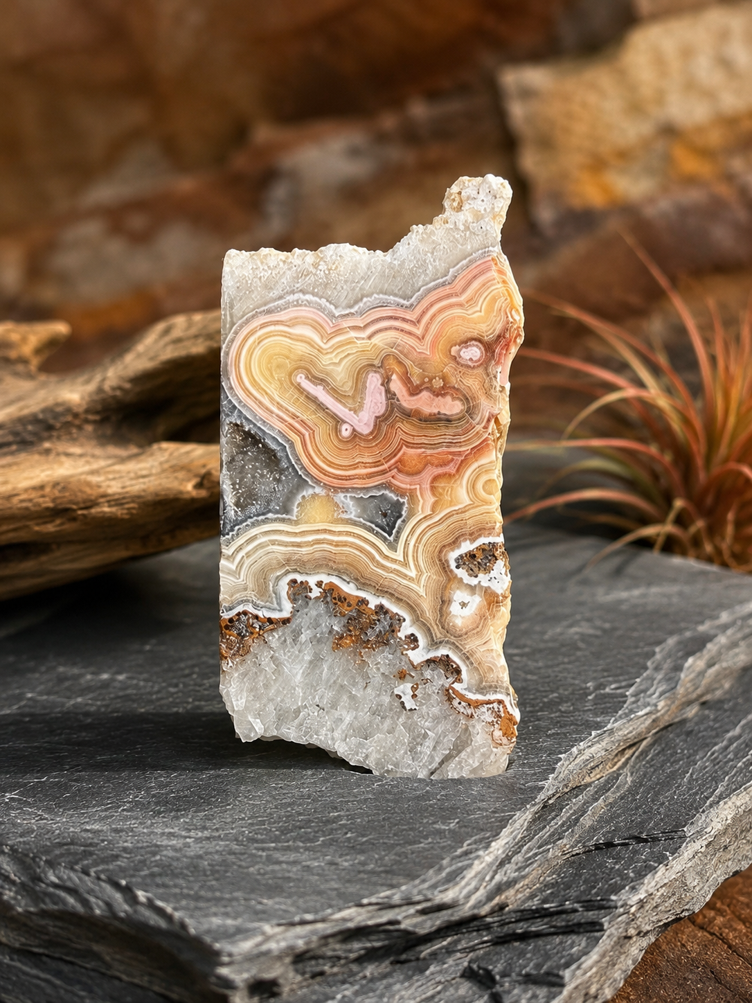 Desert Sunrise Agate Slab