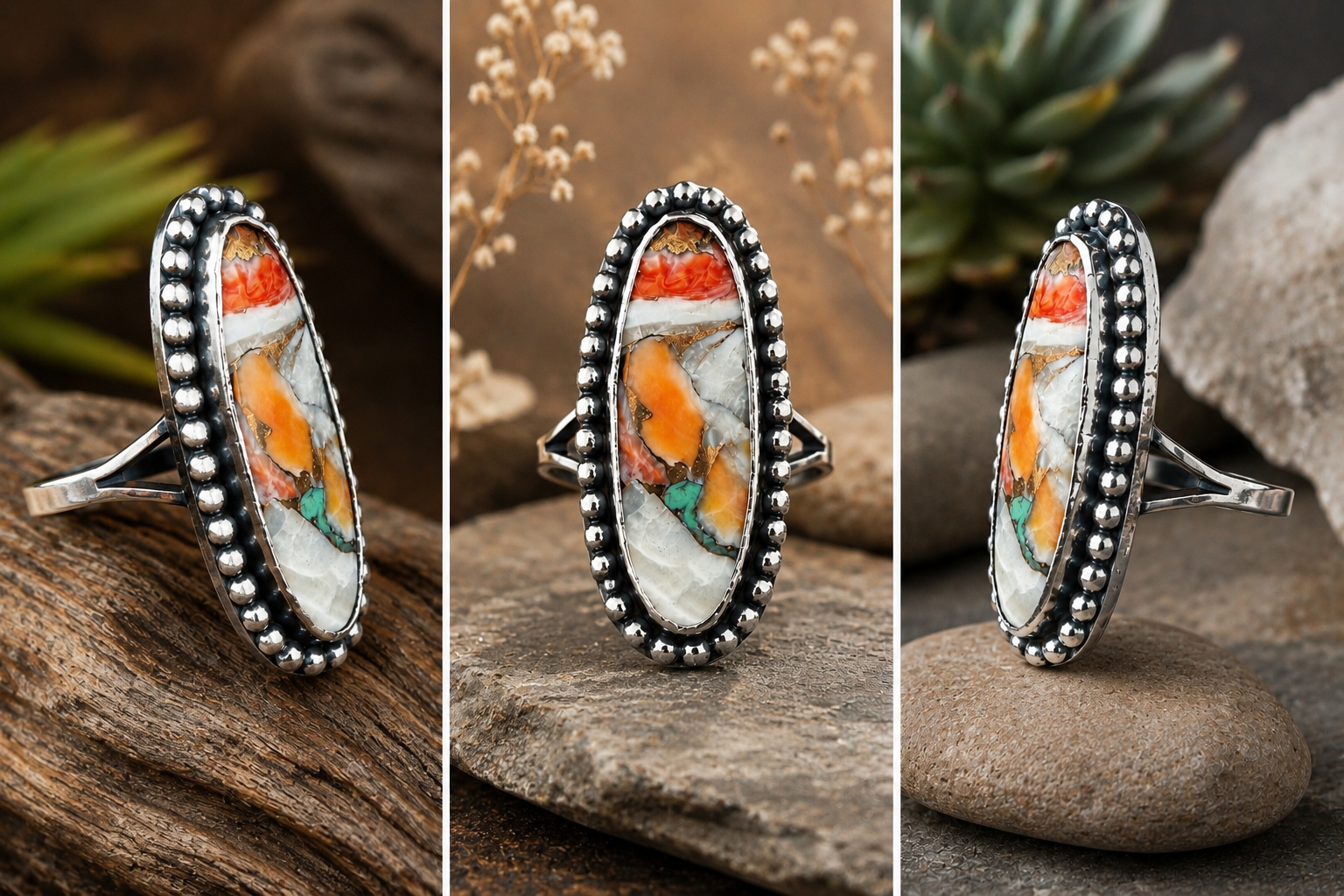 Kingman Sunset Splendor Ring