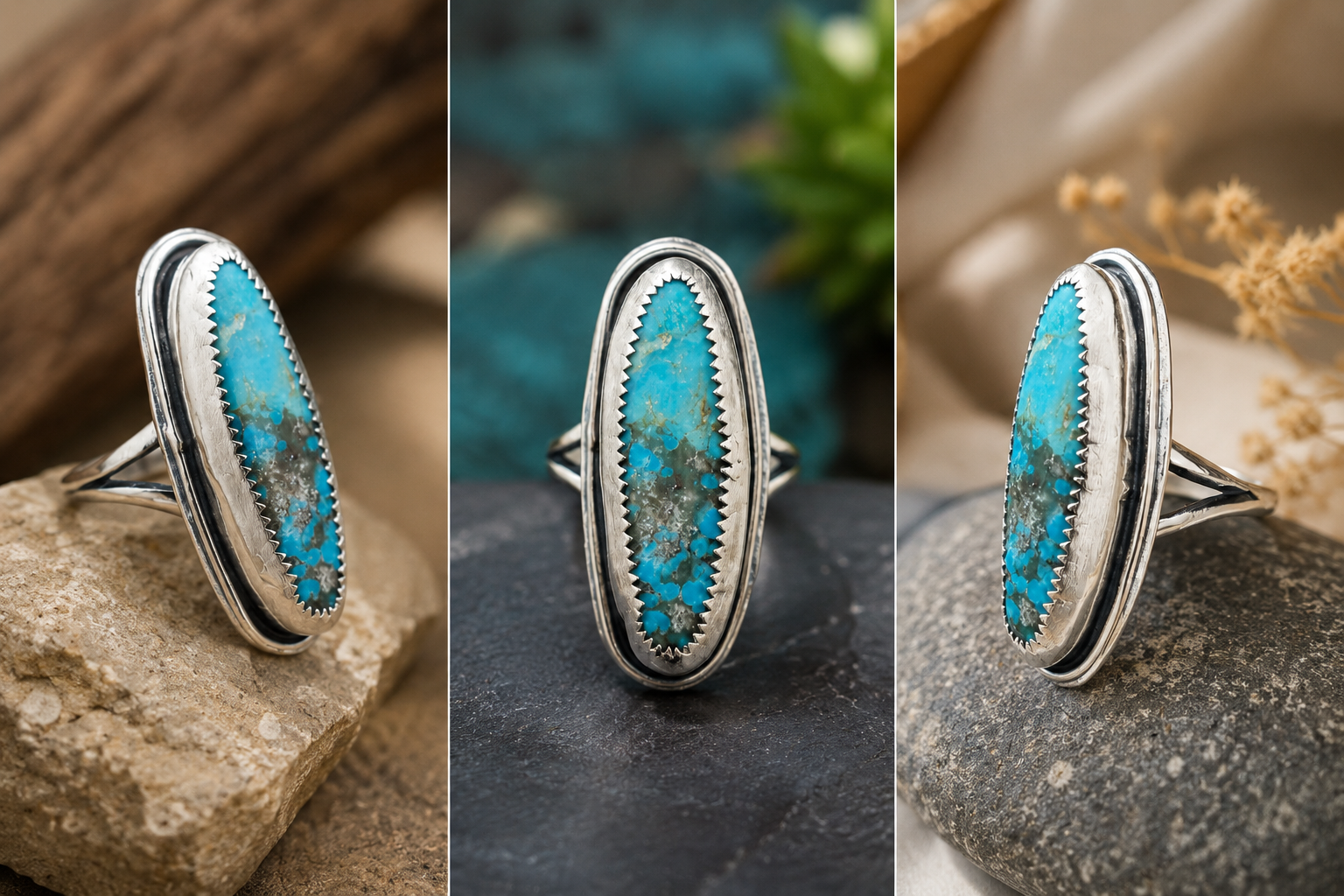 Turquoise Horizon Ring