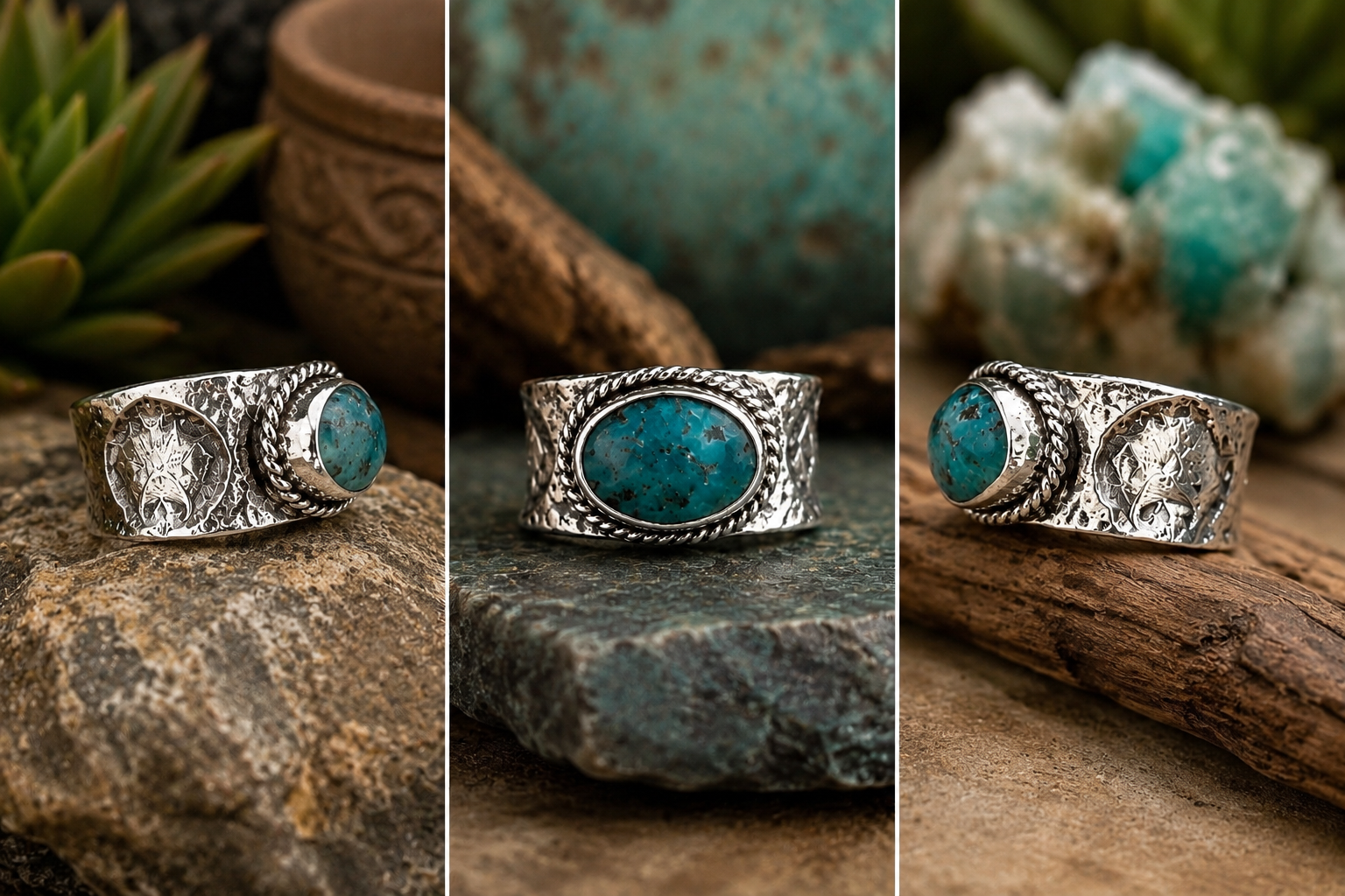 Turquoise Horizon Ring