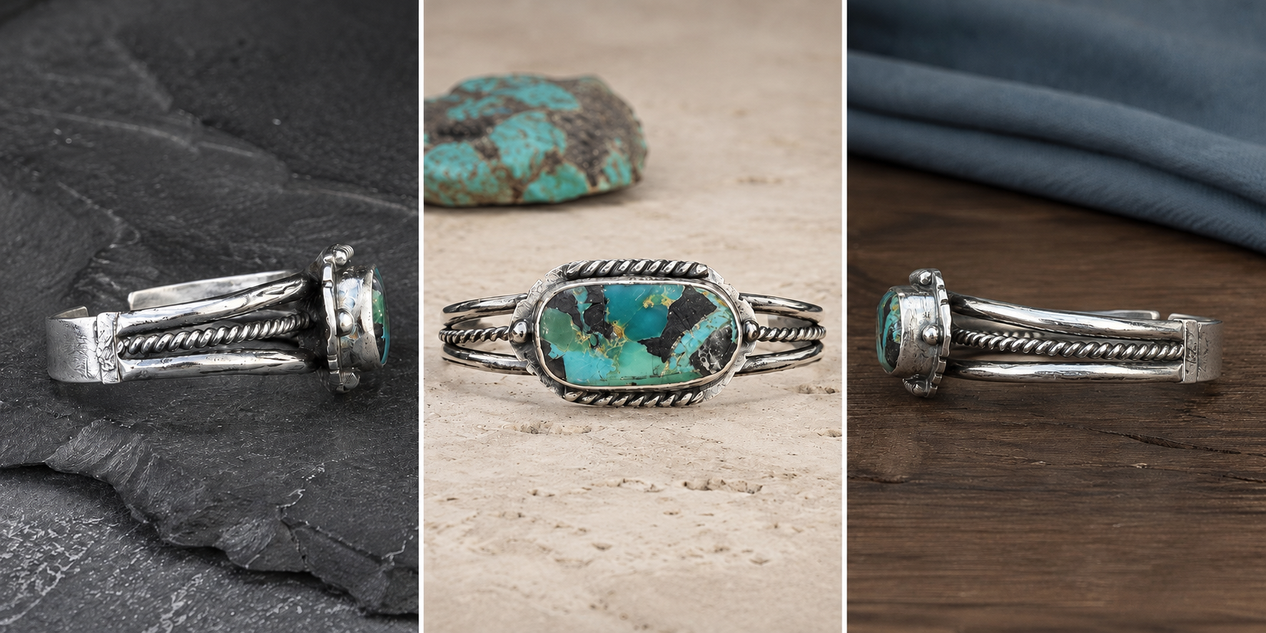 Vibrant Matrix Cuff Bracelet