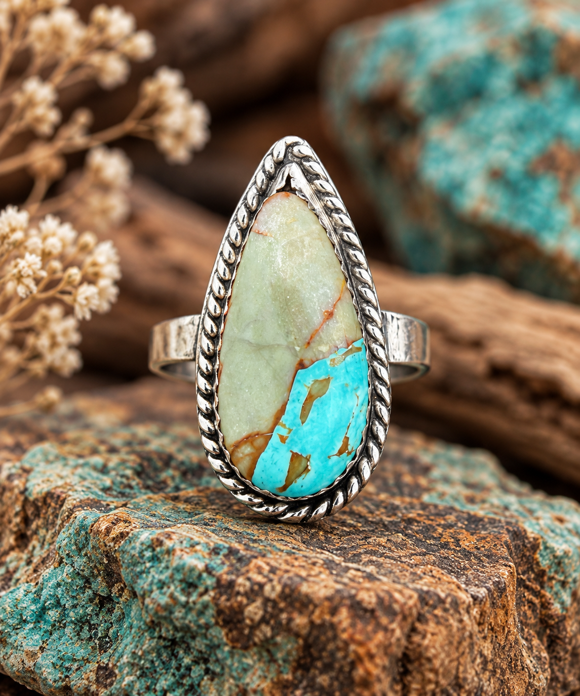 Royston Turquoise Triumph Ring