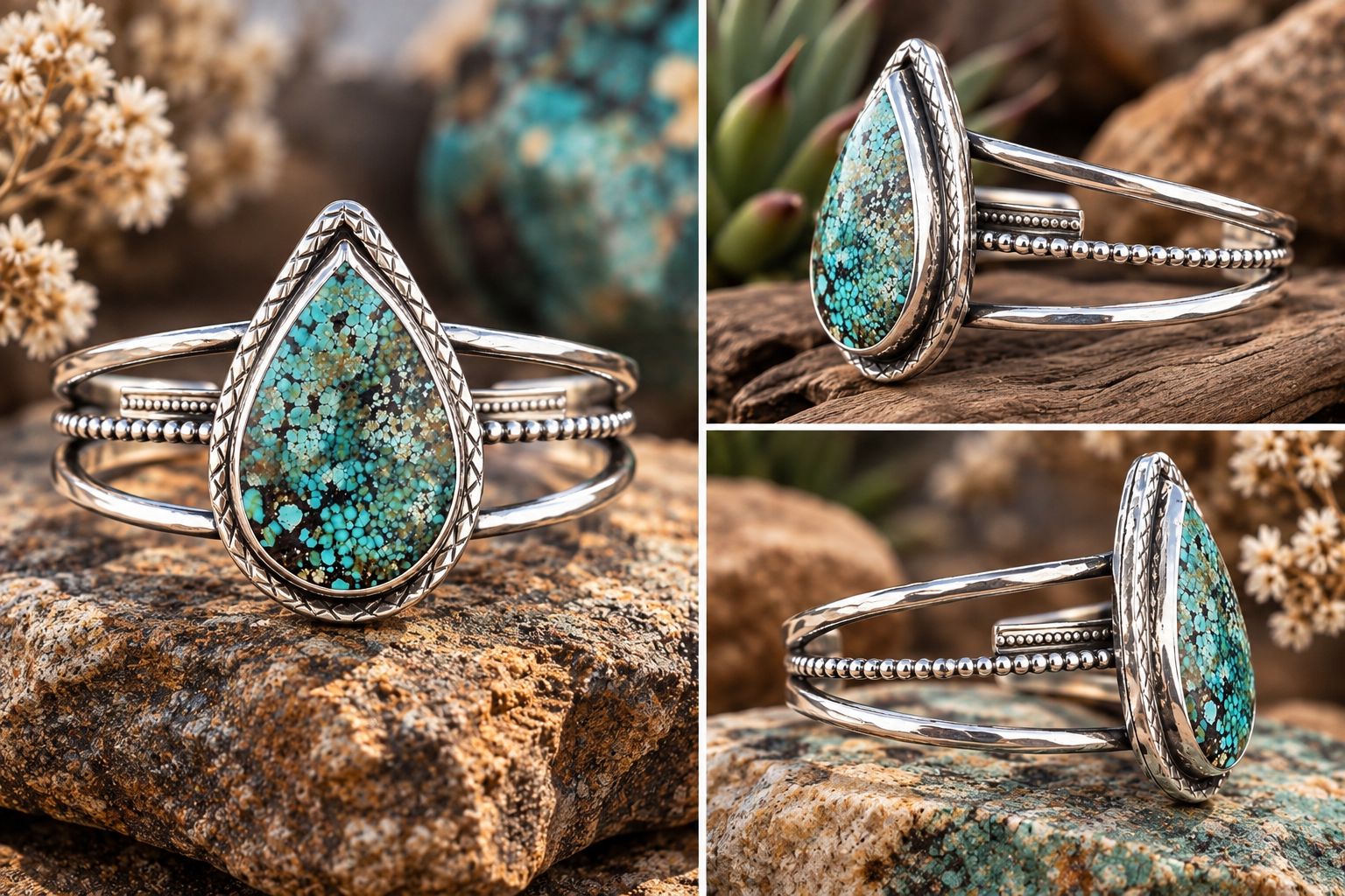 Hubei Turquoise Oasis Cuff