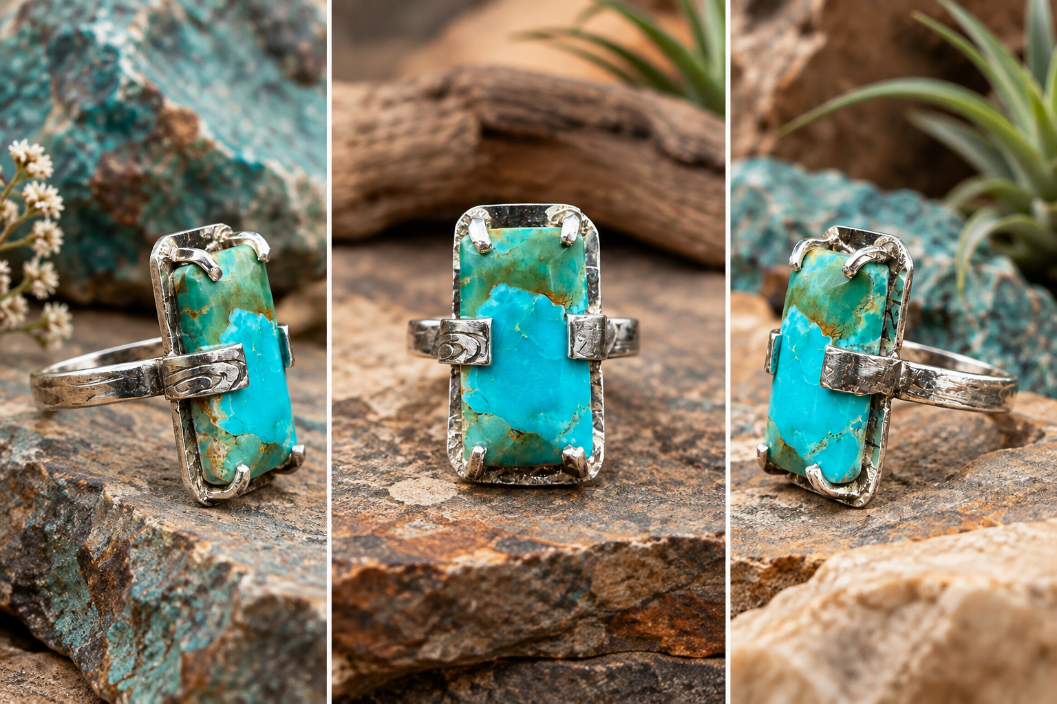 Vibrant Turquoise Statement Ring