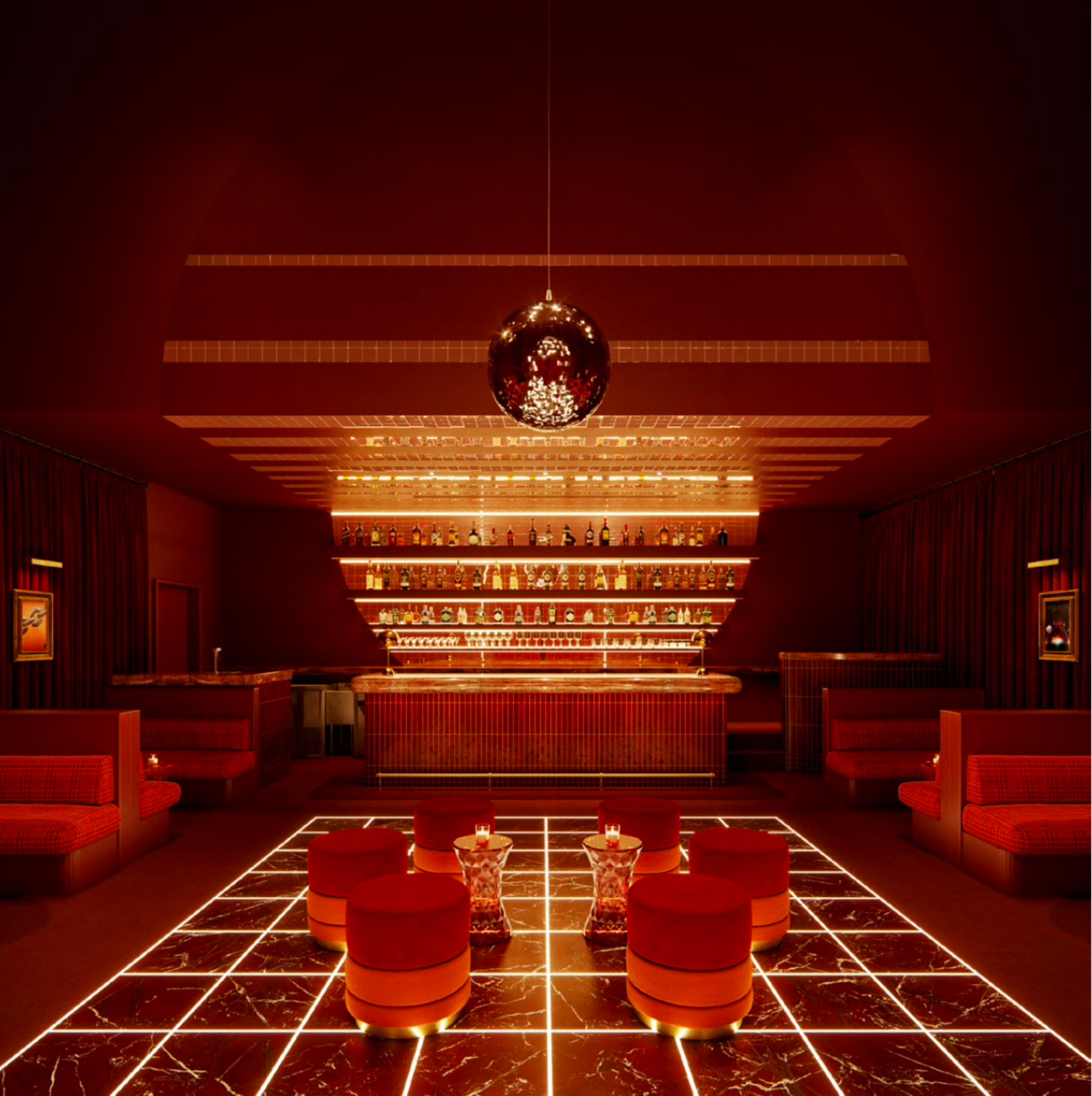 The Roselight Room at Jojo's Beloved Cocktail Lounge - Bar / Club