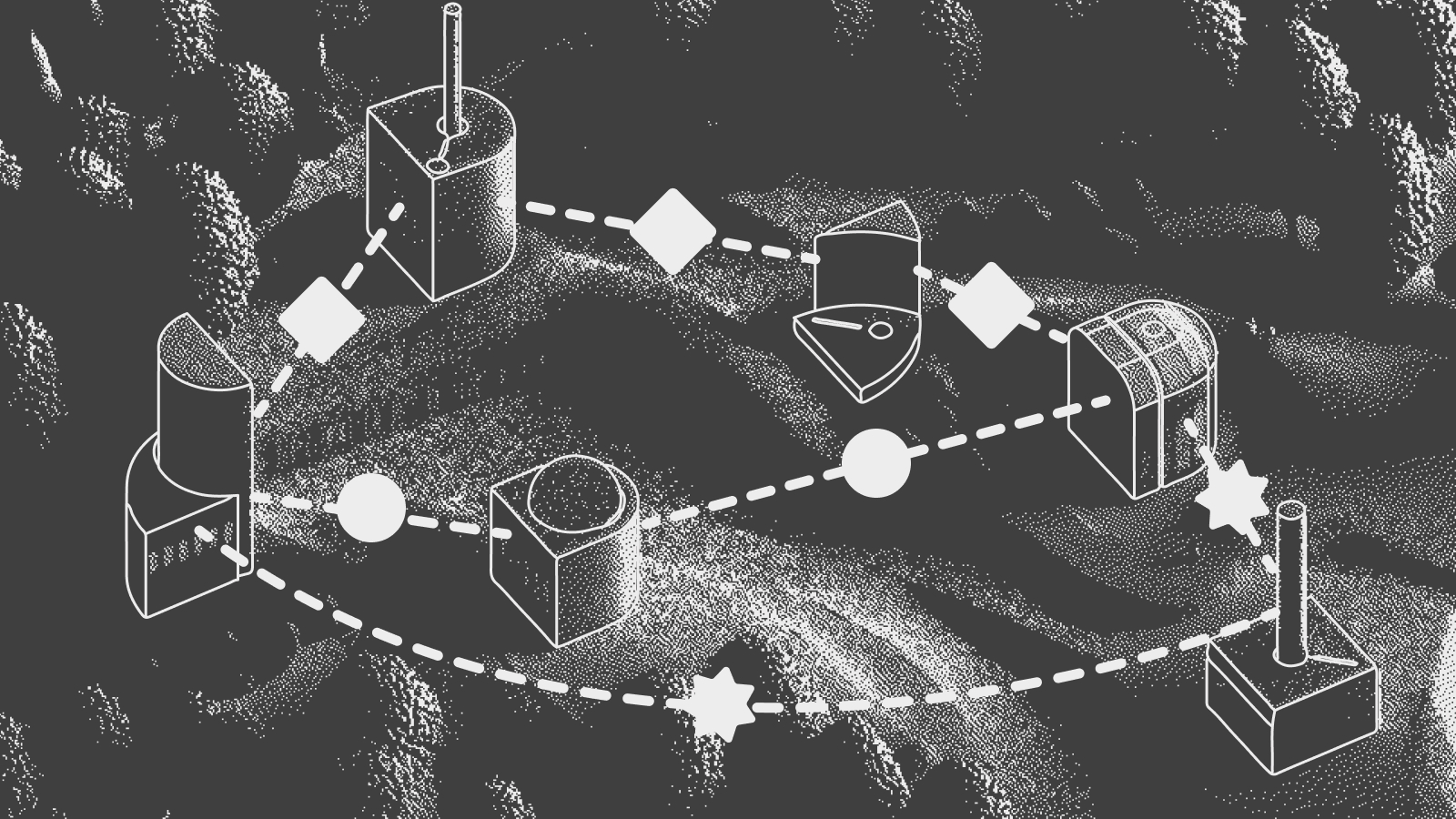 Named data retrieved piecemeal through the network