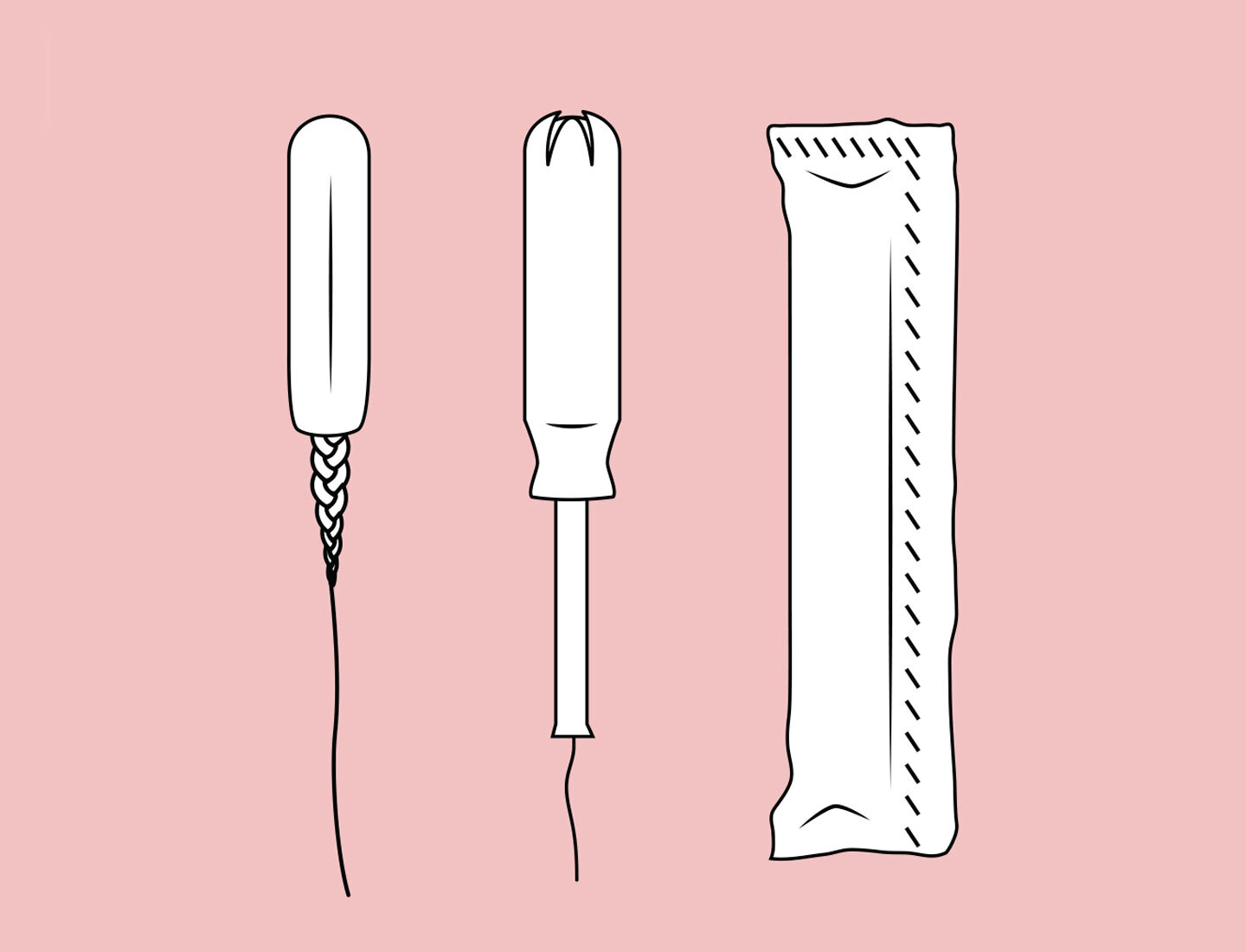 Tamponshortage colorblock