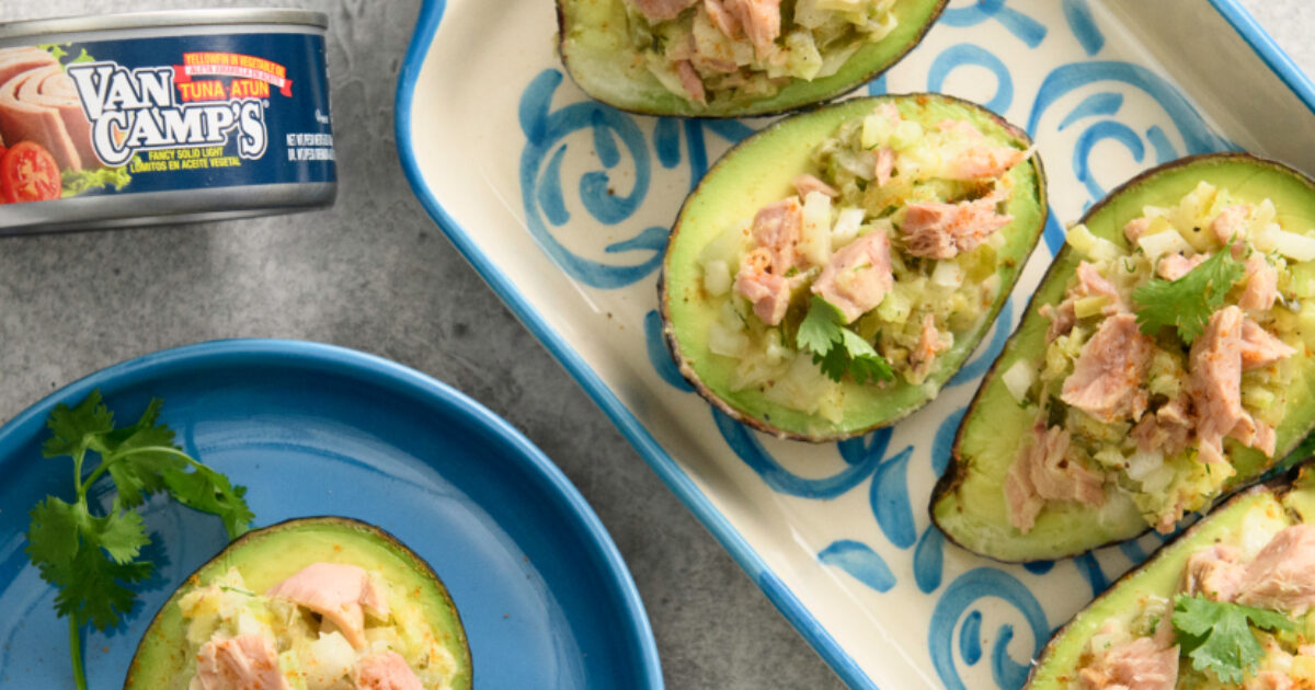 Stuffed Avocado with Yellowfin Tuna Tapas | Van Camp's Seafood