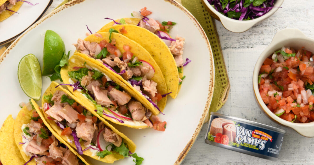 Yellowfin Tuna Tacos | Van Camp's Seafood