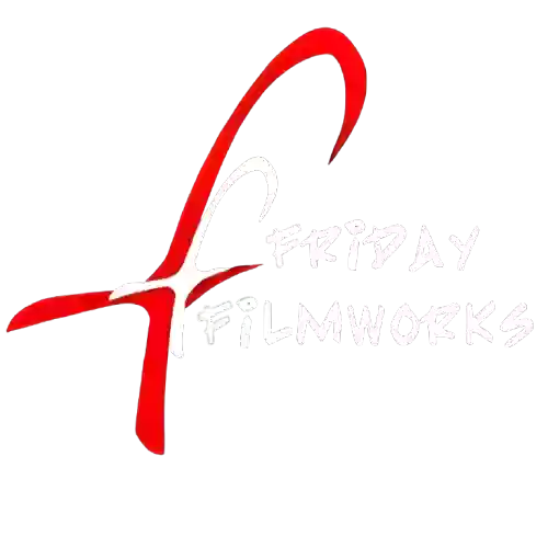 Friday Filmworks logo — VisualDub technology used for seamless dialogue replacement and authentic lip sync in cinematic projects