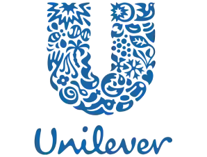 Unilever logo — VisualDub AI powers global video campaigns with visual lip sync and personalized performance editing