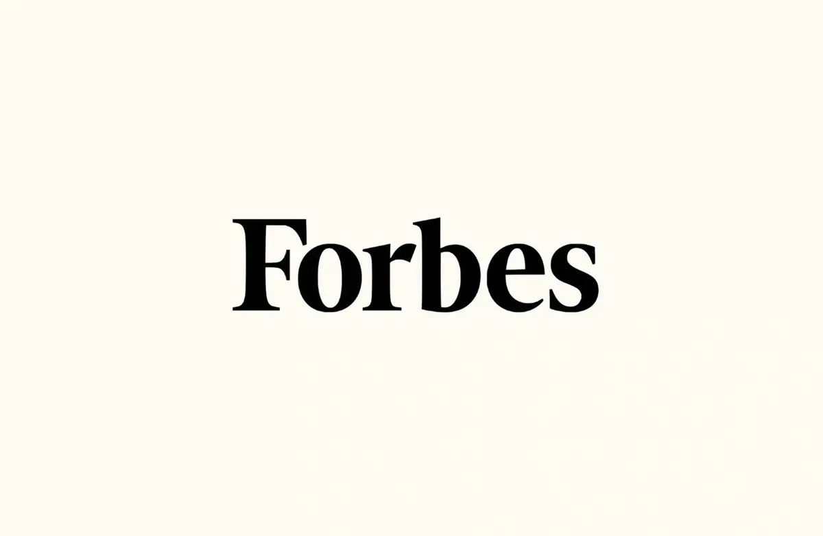 Forbes logo: NeuralGarage highlighted for transforming film and advertising with VisualDub.