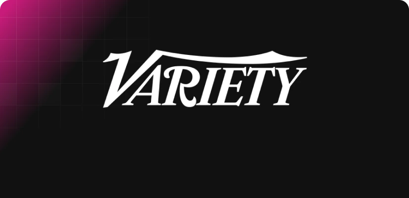 Variety Magazine logo: Featuring NeuralGarage's AI lip-sync tech in Rajinikanth's Coolie.